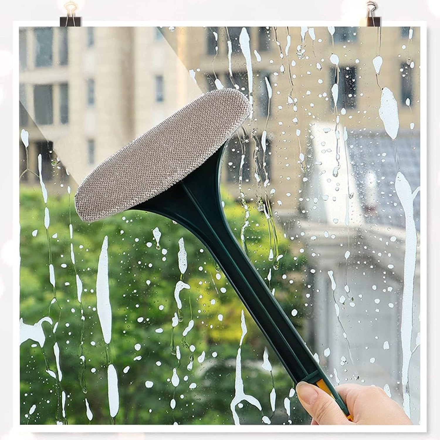 Brush 2 in 1 Mesh Cleaning Brush & Wiper with Extended Handle Window Cleaning Brush Net Cleaner,Magic Window Cleaner Brush, Window Mesh Cleaner (1 Pc) Brush 2 in 1 Mesh Cleaning Brush & Wiper with Extended Handle Window Cleaning Brush Net Cleaner,Magic Window Cleaner Brush, Window Mesh Cleaner (1 Pc)